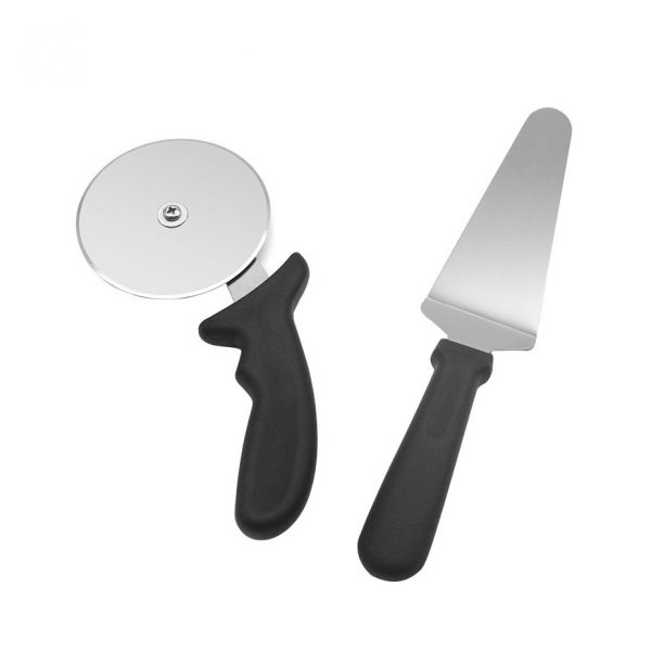 Set cutit pizza si spatula servit SET-KSP